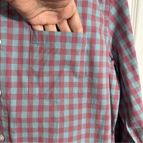 NEW J. Crew Flex Washed Classic Fit shirt, sz. Lg., check pattern, casual - Picture 5 of 12